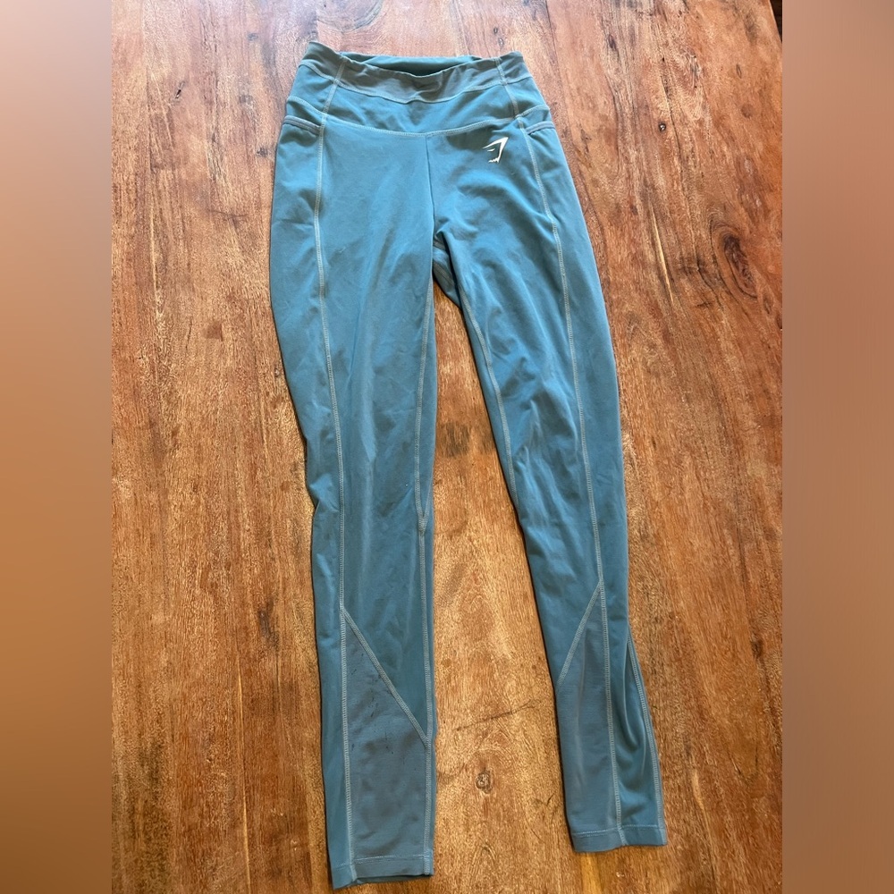 Gymshark women’s teal leggings size‎ small